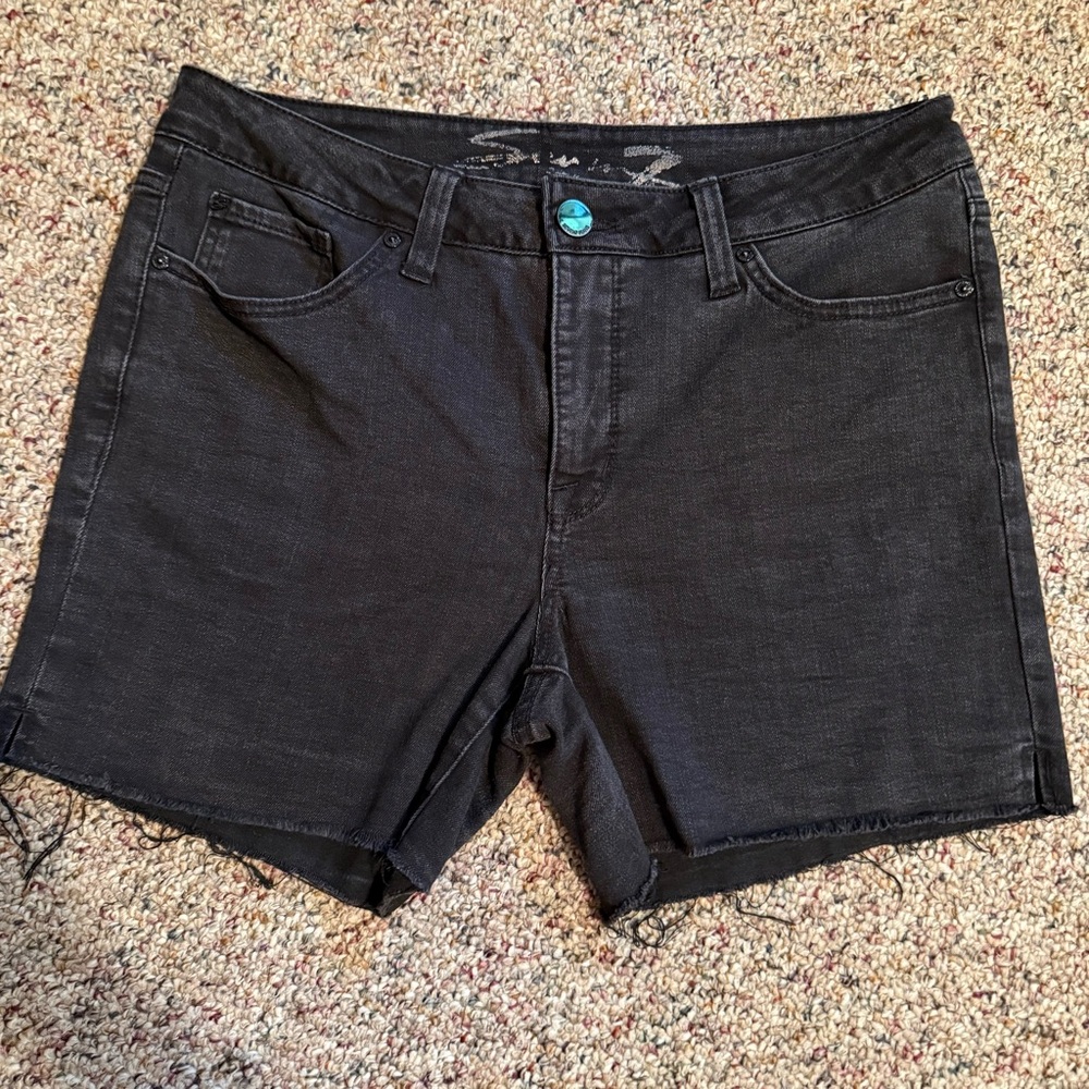 Seven7 Weekend Short Black 10 - Picture 2 of 10